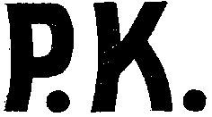 p.k.
