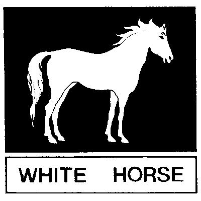 WHITE, HORSE