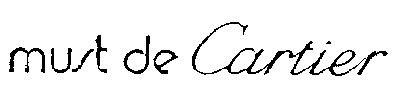 MUST DE CARTIER