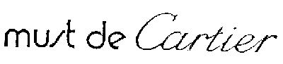 MUST DE CARTIER