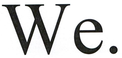 WE.