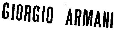 GIORGIO, ARMANI