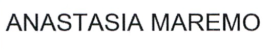 ANASTASIA MAREMO