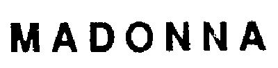MADONNA