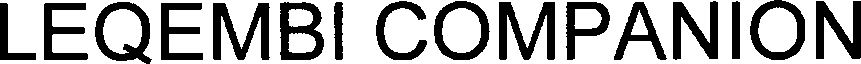 LEQEMBI COMPANION