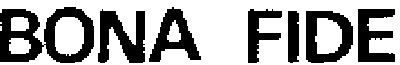 BONA,FIDE