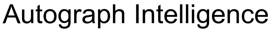 AUTOGRAPH INTELLIGENCE