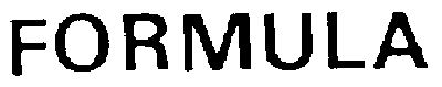 FORMULA