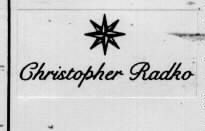 CHRISTOPHER RADKO