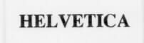 HELVETICA