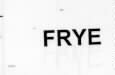 FRYE