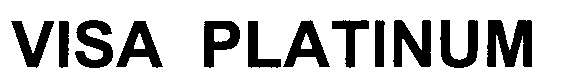 VISA,PLATINUM