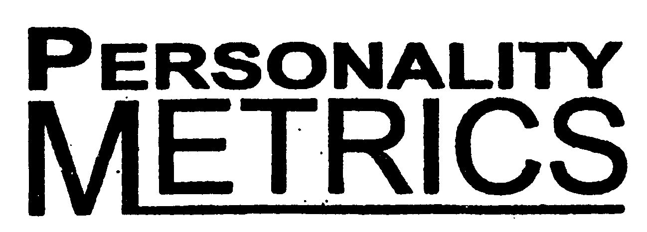 PERSONALITY,METRICS