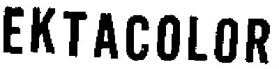 EKTACOLOR
