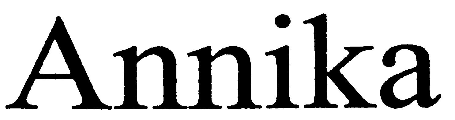 ANNIKA