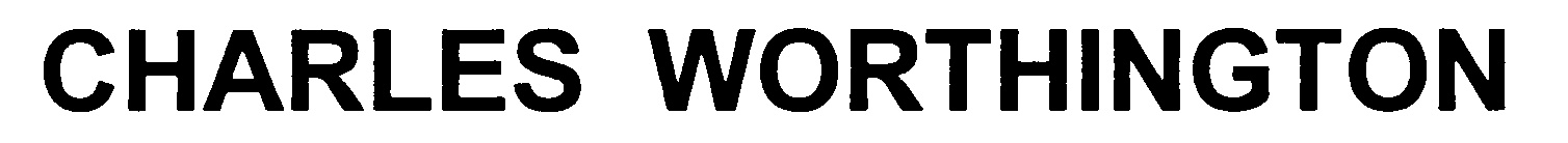 CHARLES,WORTHINGTON