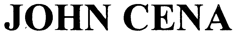 JOHN ;CENA