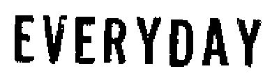 EVERYDAY