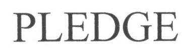 PLEDGE