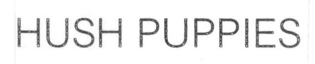 HUSH PUPPIES