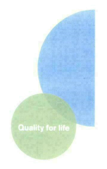 QUALITY FOR LIFE