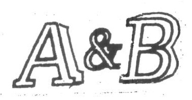 A & B