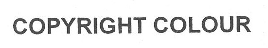 COPYRIGHT COLOUR