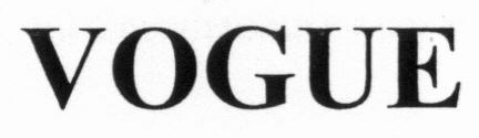 VOGUE