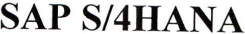 SAP S/4HANA