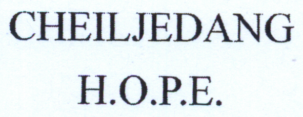 CHEILJEDANG H.O.P.E.