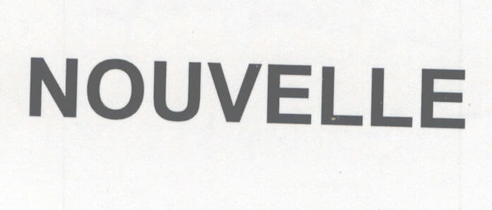 nouvelle