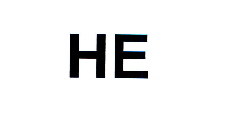 he