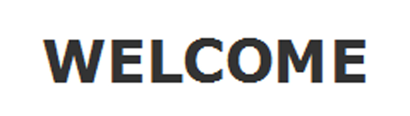 welcome