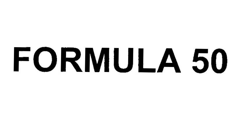 formula 50