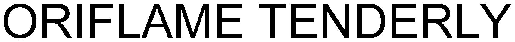 oriflame tenderly
