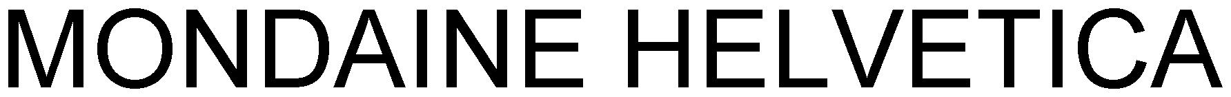 mondaine helvetica
