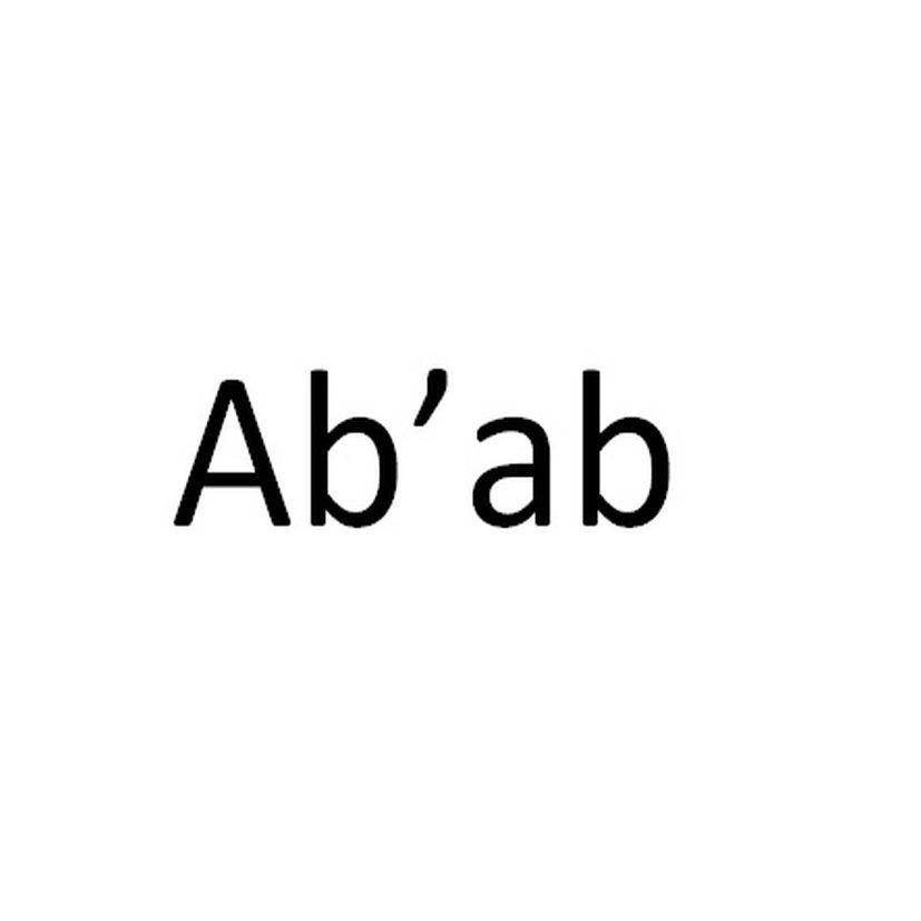 ab'ab