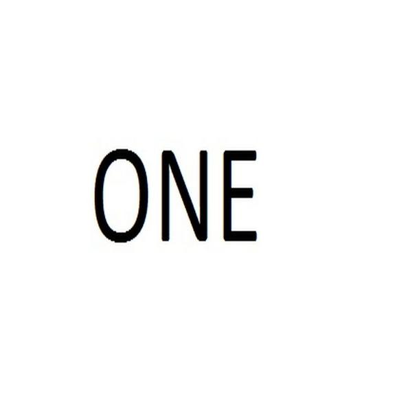 one
