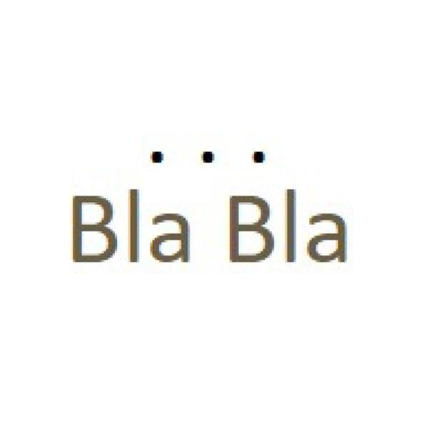 bla bla