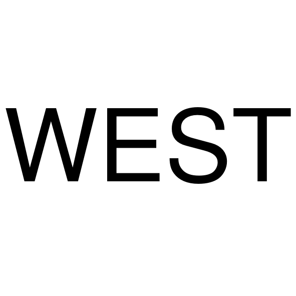 west