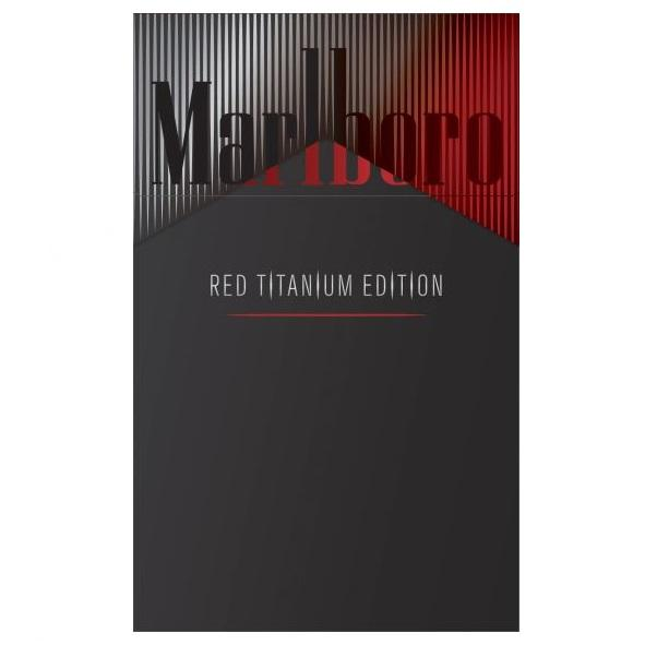 marlboro red titanium edition ve şekil