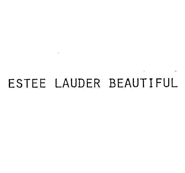 estee lauder beautiful