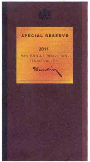 SPECIAL RESERVE 2011 83% BRAZILIAN ITAJAI VALLEY