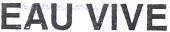 EAU VIVE