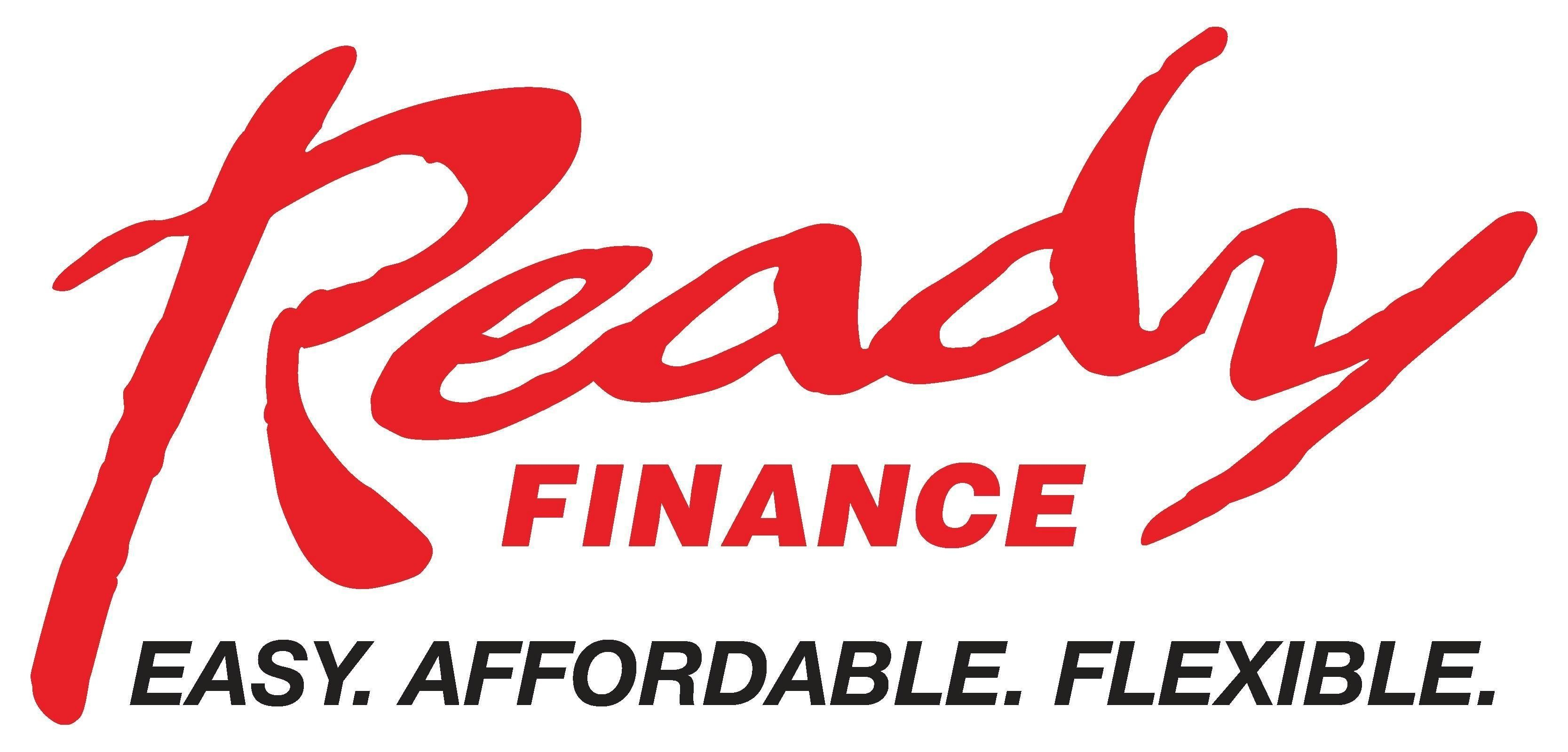 "READY FINANCE" w/tagline "EASY. AFFORDABLE. FLEXIBLE."