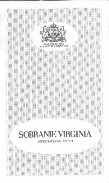 SOBRANIE VIRGINIA