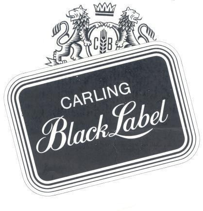 CARLING BLACK LABEL