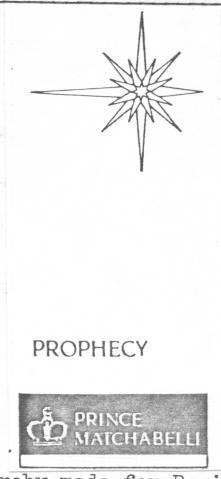 PROPHECY