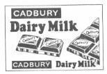 CADBURY DAIRY MILK