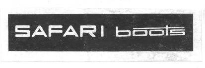 SAFARI BOOTS